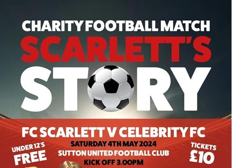 FC Scarlett v Celebrity FC - Saturday 4 May
