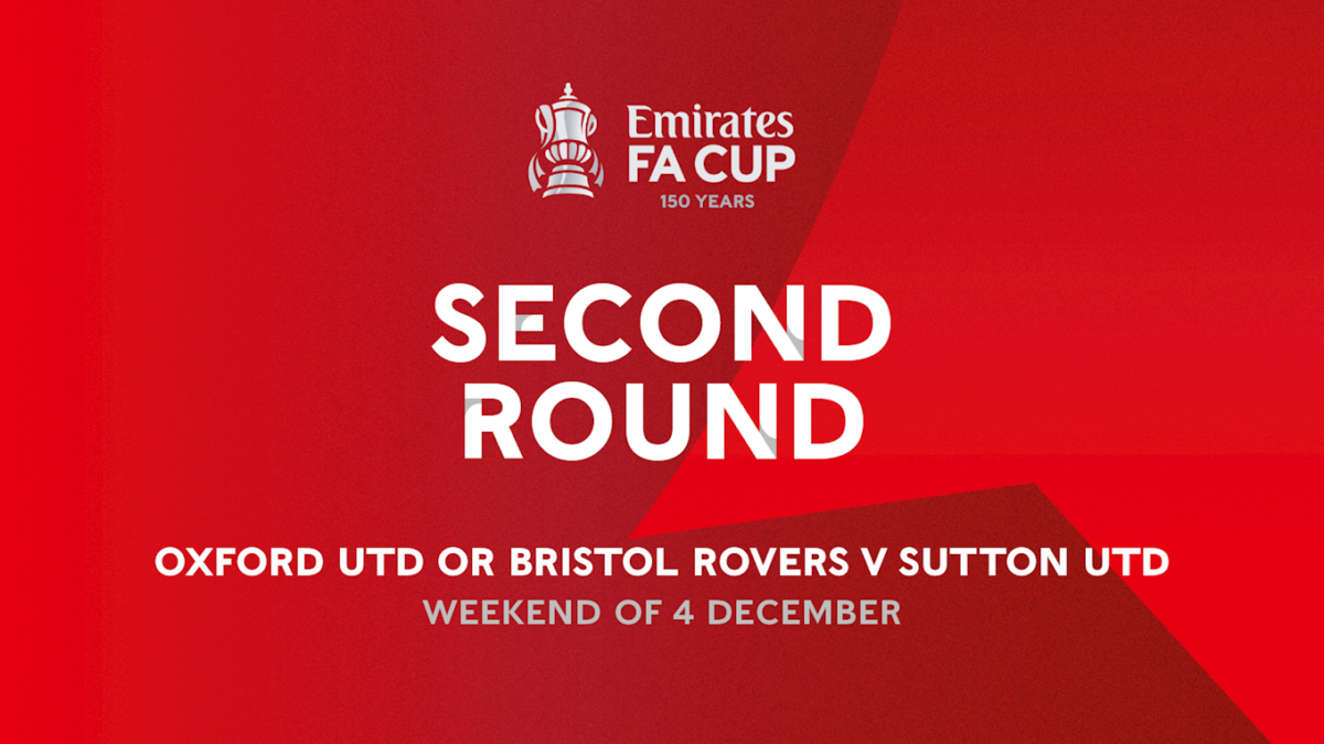 Emirates FA Cup 2nd Round Draw