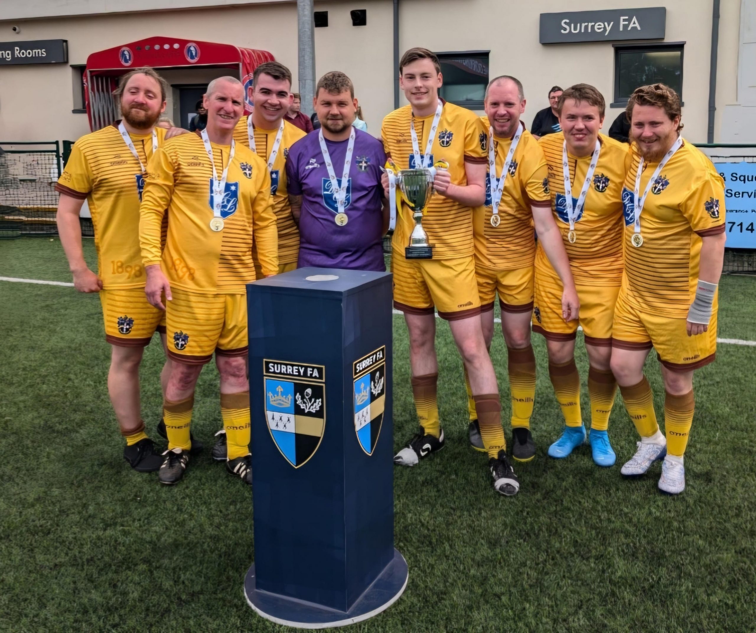 Sutton United Disability Teams double cup success