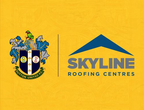 Sutton United FC Renews Grandstand Sponsorship with Skyline Roofing for 2024/25 Season