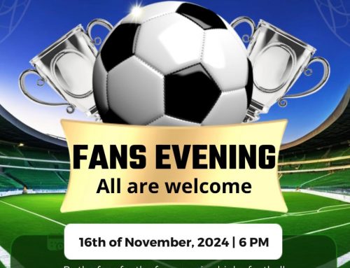 Fans’ evening – Saturday 16 November