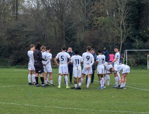 Report: Sutton United U18s 1-1 Stevenage FC U18s