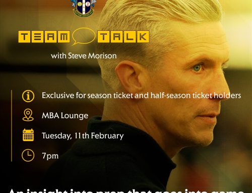 Team Talk: Steve Morison